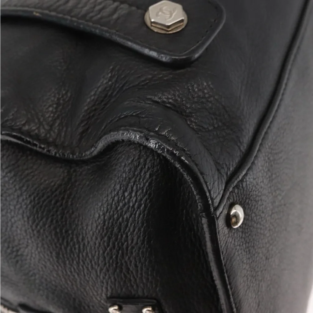 Chanel Bolt Bowler calf skin bag